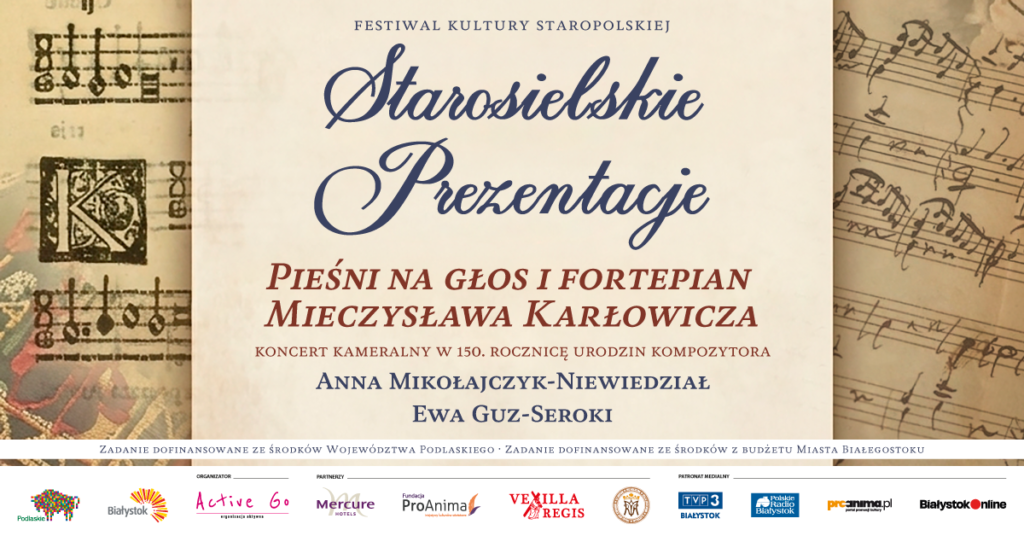 Pieśni na głos i fortepian Mieczysława Karłowicza